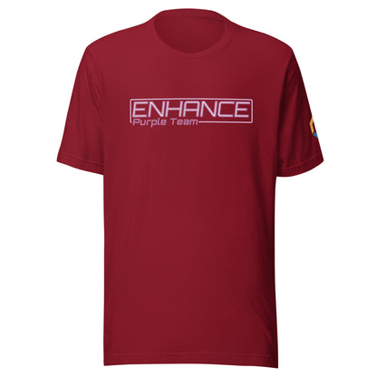 ENHANCE - Purple Team Unisex t-shirt