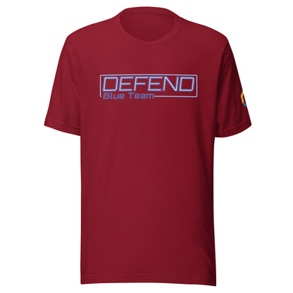 DEFEND - Blue Team Unisex t-shirt